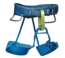 Load image into Gallery viewer, Black Diamond - Momentum Kid's - Climbing Harness - Kingfisher - Climb Source