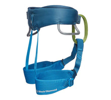 Load image into Gallery viewer, Black Diamond - Momentum Kid's - Climbing Harness - Kingfisher - Climb Source