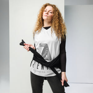 Recycled unisex basketball jersey