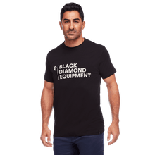 Load image into Gallery viewer, Black Diamond - Stacked LOGO TEE
