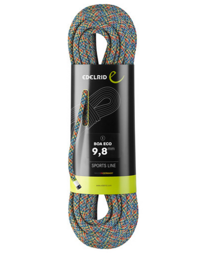 Edelrid - Boa ECO 9.8mm Climbing Rope (Assorted Colors) - Climb Source