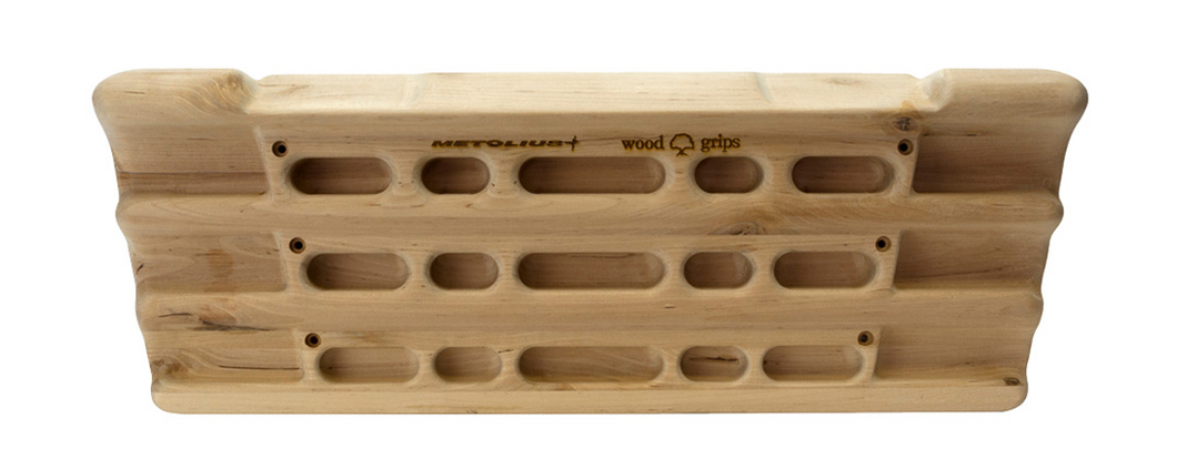 Metolius - Wood Grips II Deluxe Training Board - Hangboard - Climb Source