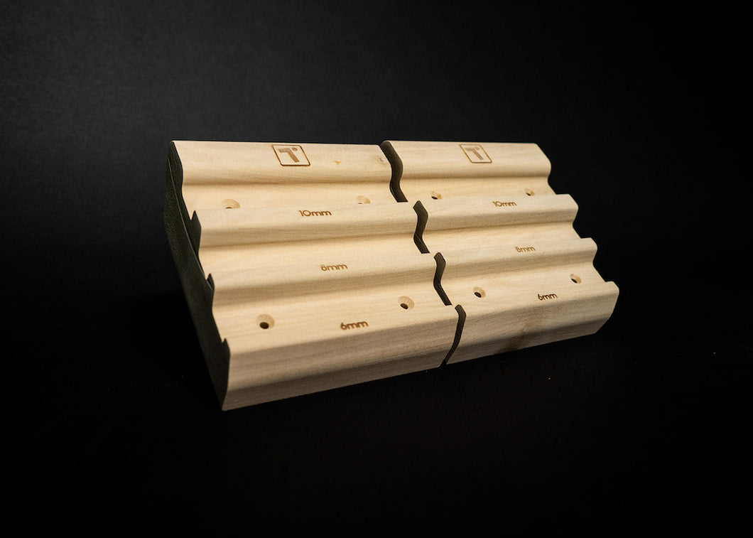 Tension - Simple Board J1086 - Hangboard - Training - Climb Source